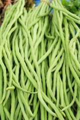 Long bean for cooking in the market