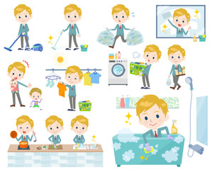 school boy White_housekeeping