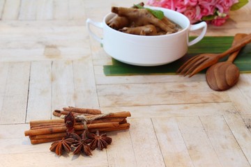 Feet chicken stewed is delicious ,chinese food