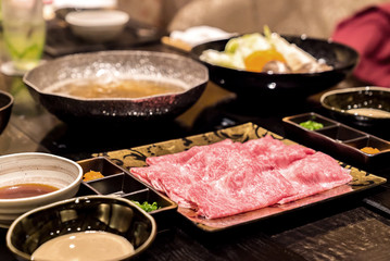 matsusaka beef  Shabu Set