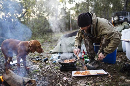 Camping Breakfast