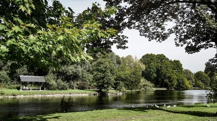 At the countryside in Belgium.
