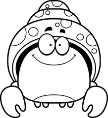 Smiling Little Hermit Crab