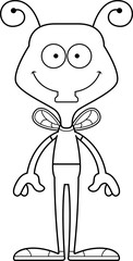 Cartoon Smiling Fly