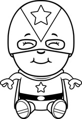 Child Superhero Sitting