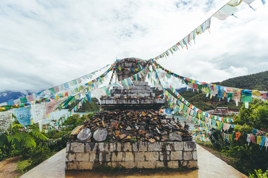 Lugu lake in Yunnan Province,China