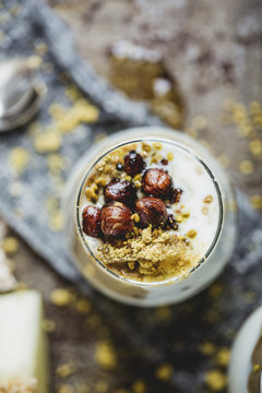 Parfait on the table