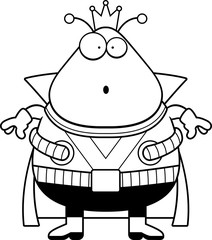 Surprised Cartoon Martian King