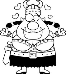 Cartoon Orc Hug