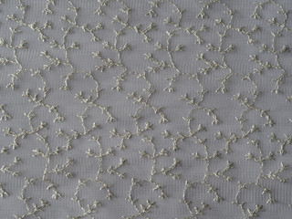 old fashion gentle silver lace with vegetable ornaments textured background