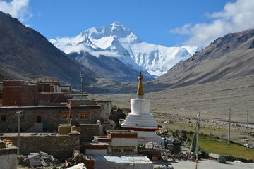 Mt. Everest - View from Tibet