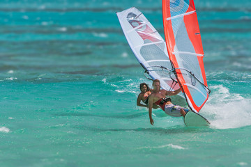 Windsurfers © Pierre-Yves Babelon