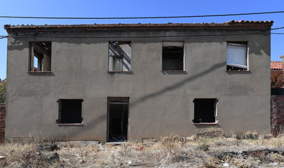 casa abandonada