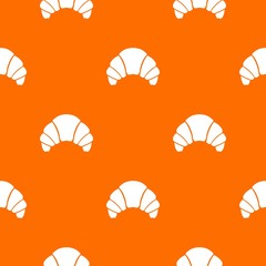 Croissant pattern seamless