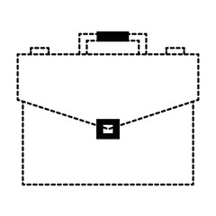 portfolio briefcase isolated icon