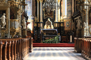 Katedra w Sandomierzu ołtarz