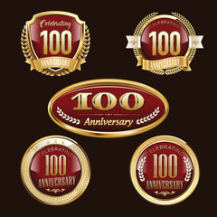 Premium Set of Anniversary Badges.