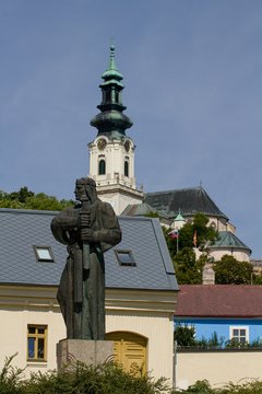 statue of Pribina in Nitra, Slovakia
