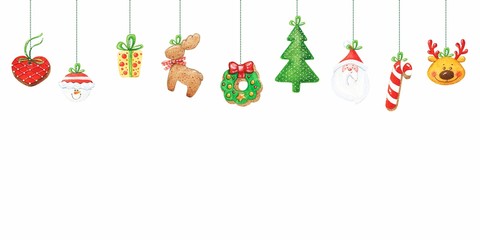 christmas elements background