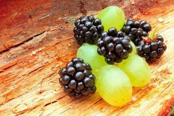 Still Life. Berries are part of a healthy diet