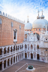 Fototapeta na wymiar Venice, Italy - St. Mark Basilica