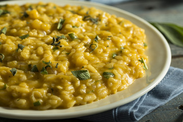 Sweet Homemade Pumpkin Risotto