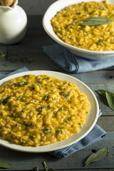 Sweet Homemade Pumpkin Risotto