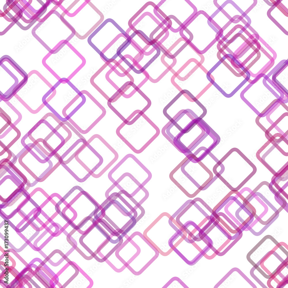 Poster seamless geometrical square background pattern - vector illustration from random diagonal squares in
