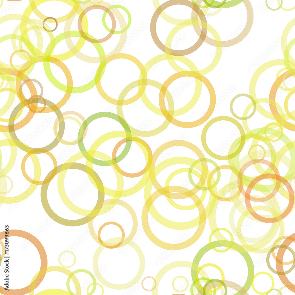 Poster repeating abstract circle pattern background - vector design from rings with opacity effect