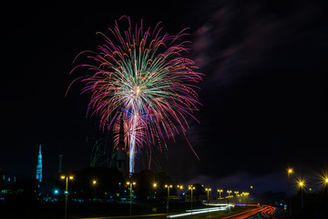 Saturn V Fireworks