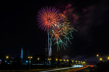 Saturn V Fireworks