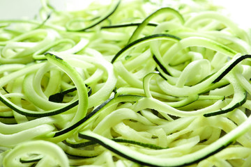 Fresh spaghetti squash, closeup