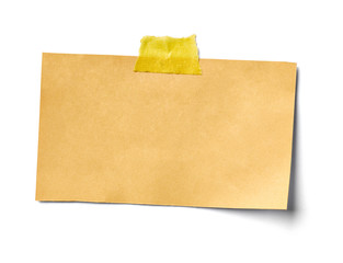 note paper blank sign tag label