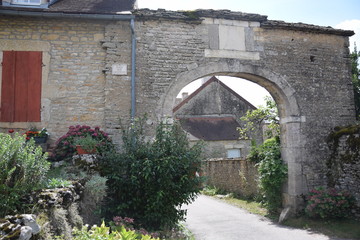 Fototapeta na wymiar Village de Châteauneuf
