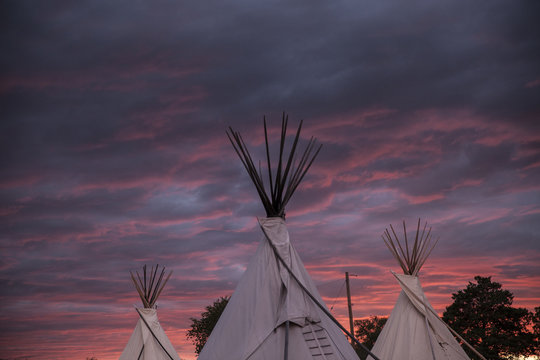 Tepees In The Sky