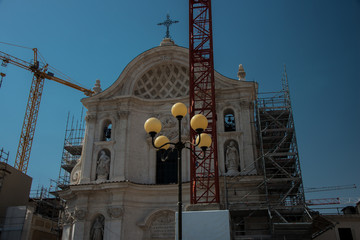Aquila Wiederaufbau nach Erdbeben