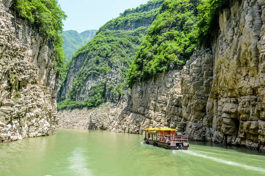 The Three Gorges Yantze River China