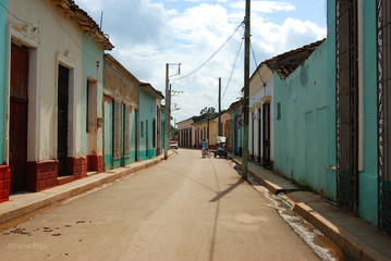 Fototapeta na wymiar Cuban Street