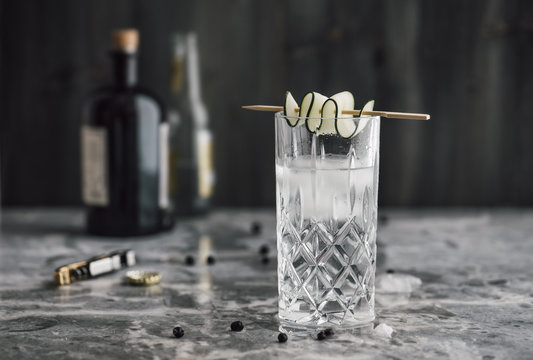 Drink: Gin Tonic with cucumber