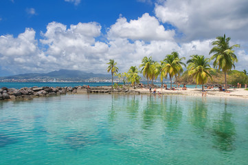 Anse Mitan - Fort-de-France - Martinique - Tropical island of Caribbean sea
