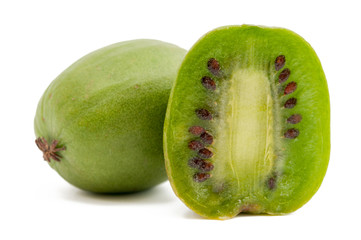 Kiwibeere halbiert