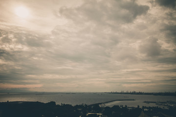 Manila Bay - Philippines - cloudy afternoon