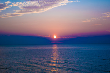 糸島の夕日