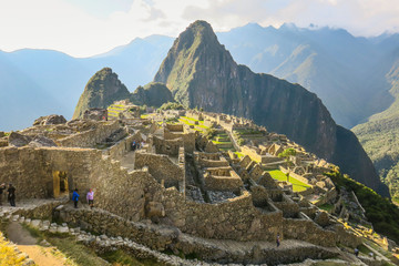 Visiting Machu Picchu in Peru