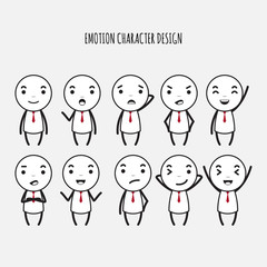 Emotion character design