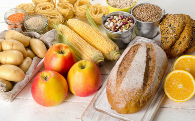 Products rich of carbohydrates