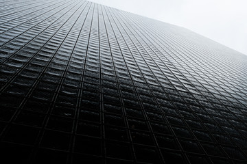 ガラス張りのビル