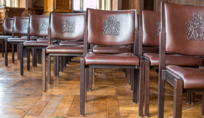 Stühle im Bremer Rathaus