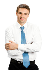  Businessman, isolated on white