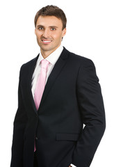  Businessman, isolated on white